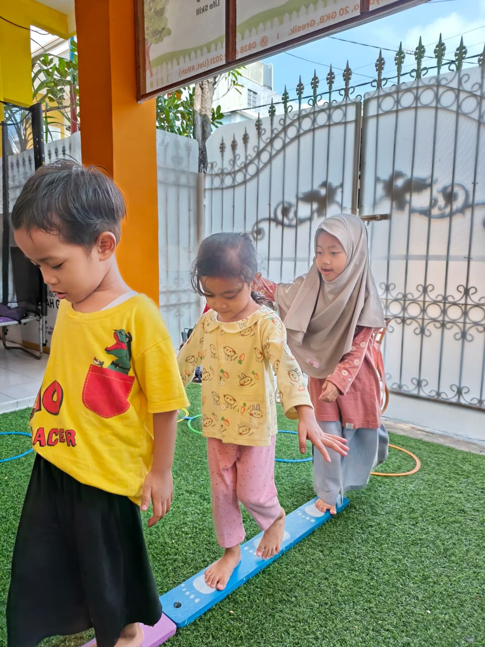 Aktivitas belajar anak di Daycare Al Ibrah