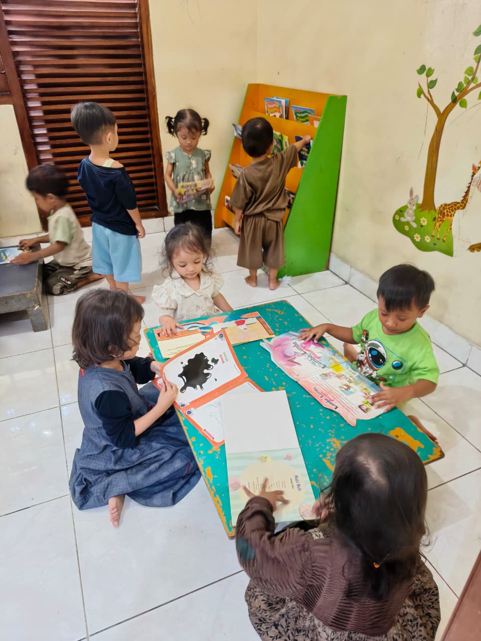 Kegiatan belajar anak Daycare Al Ibrah