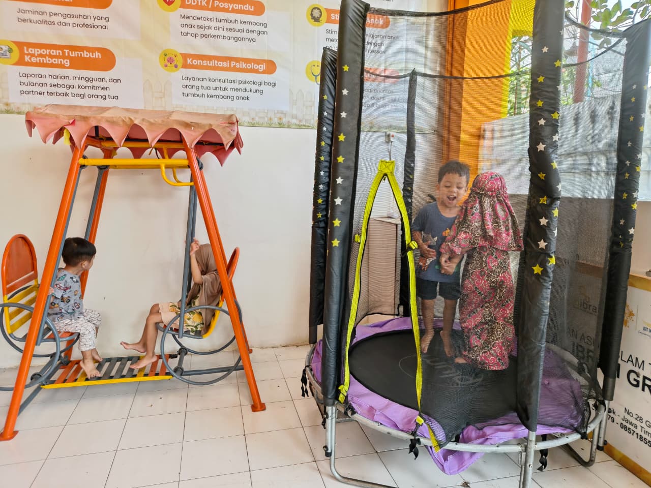 Fasilitas pengasuhan Daycare Al Ibrah