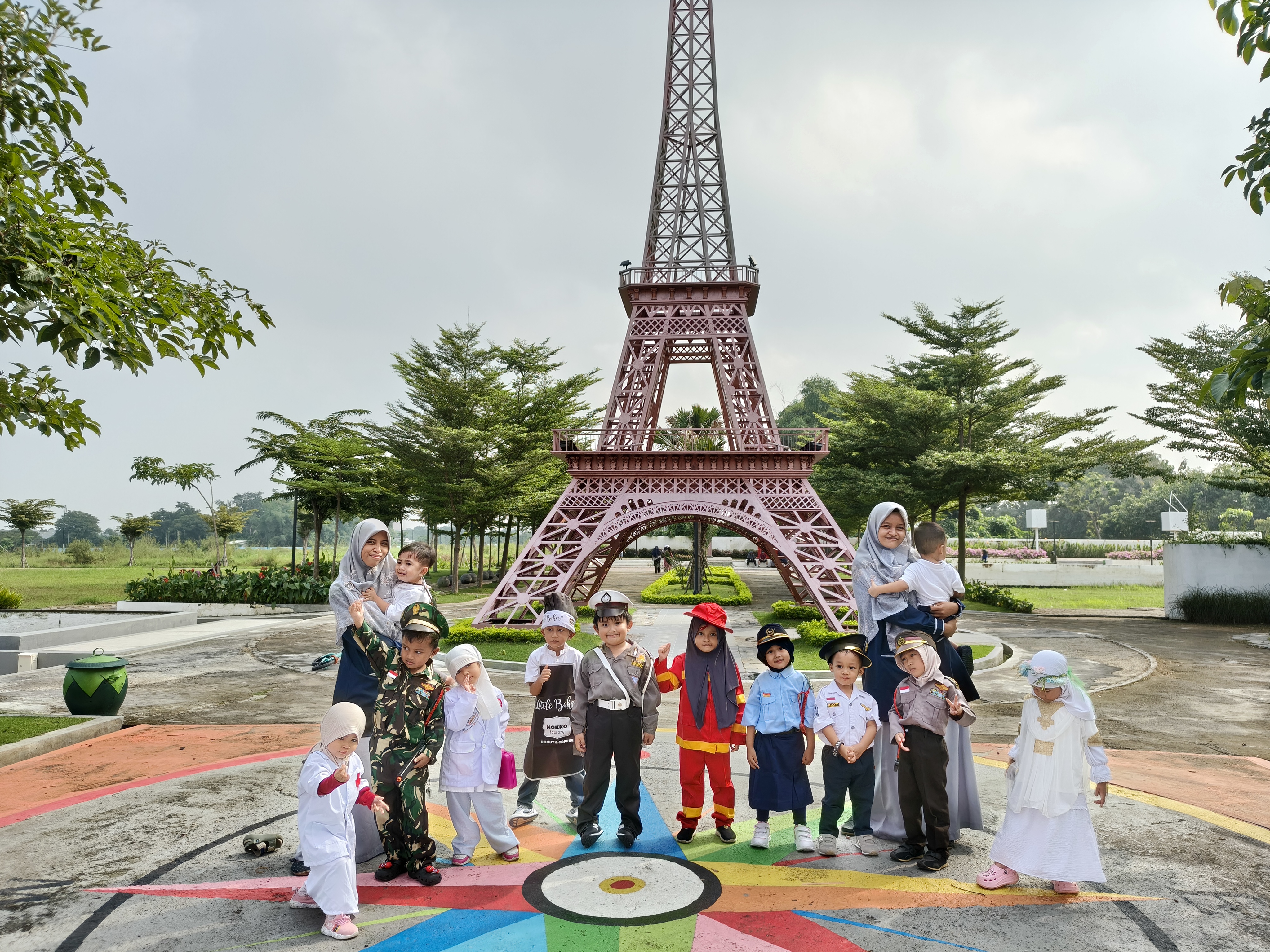 Eksplorasi luar ruang Daycare Al Ibrah